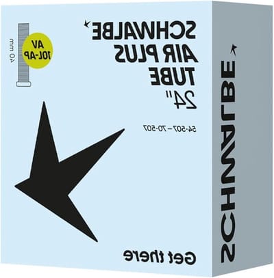 Fietsbinnenband - Reserve binnenband - Fietsreparatie - Butyl rubber - 54/70-507 - Zwart