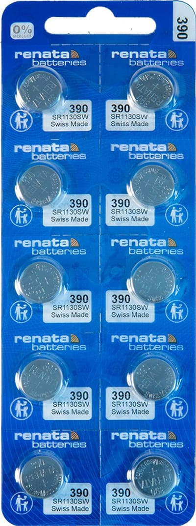 Renata – 390 – Knoopcel batterij – 10 stuks