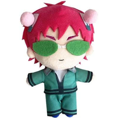 Anime De rampzalige levensloop van Saiki K. Saiki Kusuo Cosplay Pop Pluche Gevuld Kussen Kussen Speelgoed Jongen Meisje Kerstcadeau 20cm