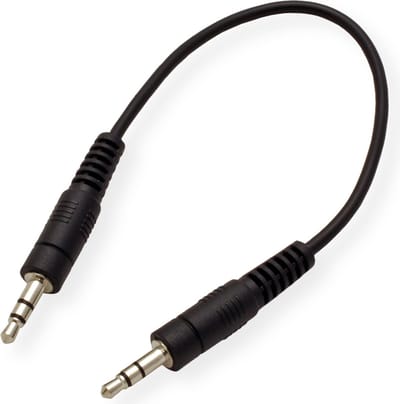 ROLINE 3,5mm jack audiokabel M/M, 0,2 m