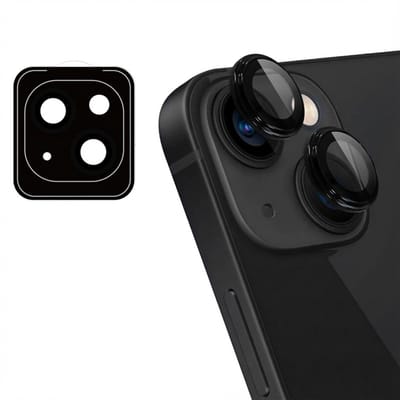 imoshion Camera Lens Protector - Geschikt geschikt voor Apple iPhone 13 - 2 Pack - Zwart
