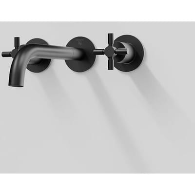 Steinberg 250 Series 3-hole washbasin faucet for wall mounting 250.1916 S