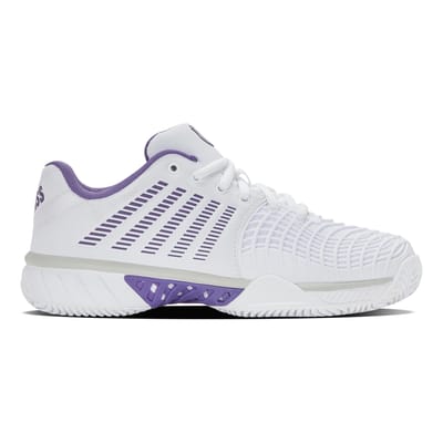 K-SWISS Tennisschoenen Express Light 3 Clay White/purple Haze/lunar Rock Womens 42