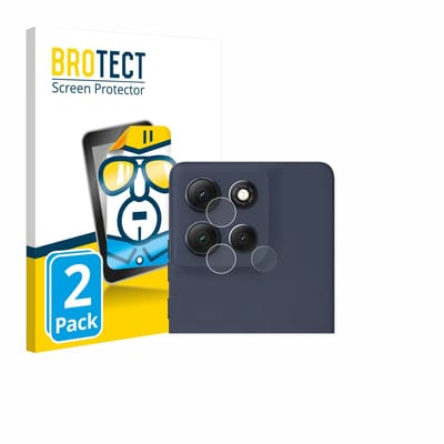 BROTECT - Screenprotector voor Motorola Moto G86 (ALLEEN Camera Lens) - Folie Beschermfolie transparant 2 Stuks