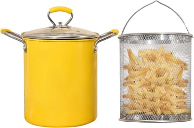Core® Frituurpan 3 liter - Frituurpan - Geel - ‎17cm x 17cm x 18cm