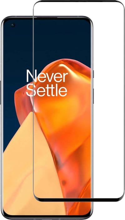 Screenprotector - Geschikt voor OnePlus 9 Pro - Full Cover - Beschermglas - Gehard Glas - Tempered Glass - Screen Protector