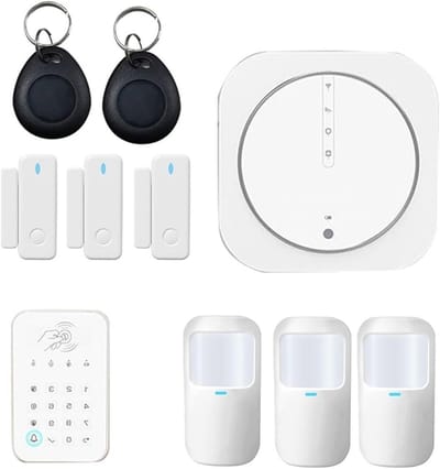 Alarmsysteem Kit - Home Security Systeem - Huis Beveiligen - 100 Zones Draadloos - 25 x 15 x 15 cm