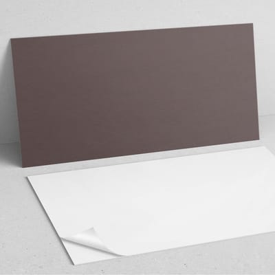 Coloray Wandpanelen Zelfklevend - Kleur bruin PVC Wandpaneel - 100 cm x 50 cm - Bruin Wandbekleding Zelfklevend - 1 stuk - Eénkleurige Wandpanelen Zelfklevend - Wandpaneel Keuken - Wandpanelen Badkamer