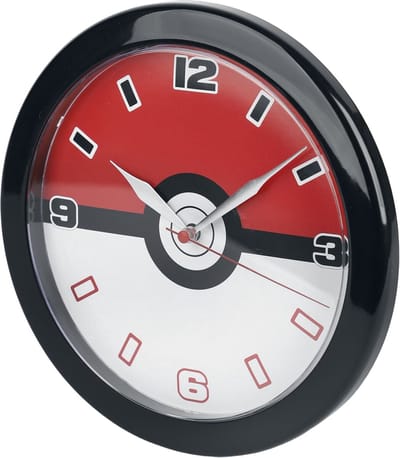 Pokémon Pokémon - Pokéball Unisex Wandklok - meerkleurig - Standard