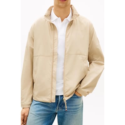 Tommy Hilfiger Branded Blouson Jacket Sandalwood Größe: M | Leichte Jacken Outlet | Herren | Braun
