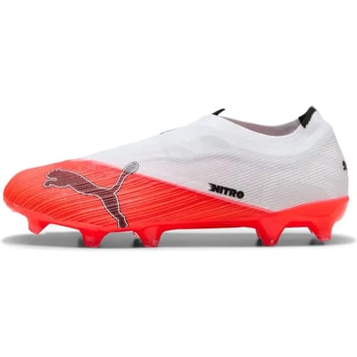 Puma Ultra Nitro 7 Match Ll Fg/ag Voetbalschoenen Rood,Wit EU 44