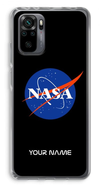 Gepersonaliseerd - Case Company® - Hoesje geschikt voor Xiaomi Redmi Note 10 Pro hoesje - NASA - Soft Cover Telefoonhoesje - Bescherming aan alle Kanten en Schermrand