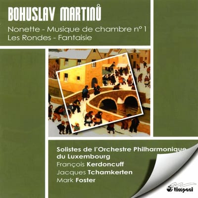 Orch Philh Luxembourg Solistes - Martinu: Nonette/Musique Chambre 1 (CD)
