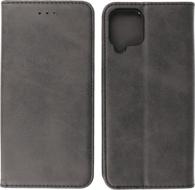 Samsung Galaxy A22 4G Hoesje - Magnetisch Folio Book Case - Wallet Cases Telefoonhoesje - Zwart