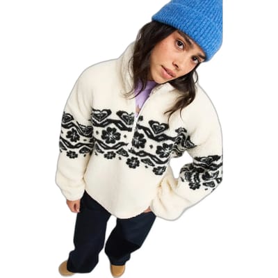 Roxy Treasure Soul Half-Zip Fleece Trui