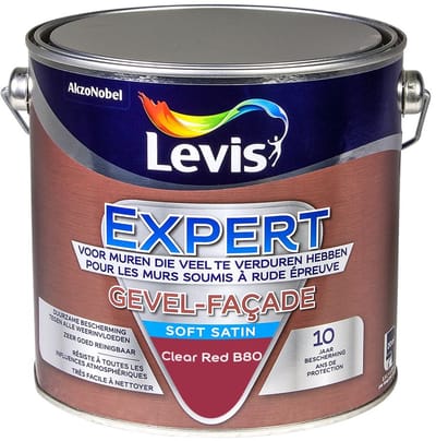 Levis - Expert Gevel Mix - Clear Red B80 - Mengverf - 2,5 L