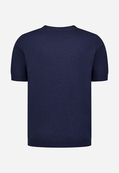 No Excess Pullover short sleeve crew neck mel night