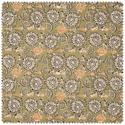 Katoenen stof "Jivana-Khaki"