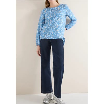 Blouse met knoop