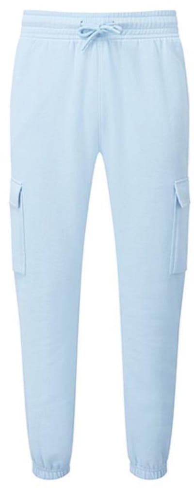 TriDri - Cargo Recycled Joggingbroek - Sky Blue maat S