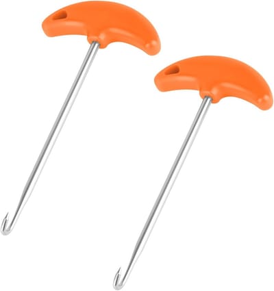 Schaatsveterspanners - Antislip Roestvrijstalen Schoenvetertrekker voor Schaatsaccessoires