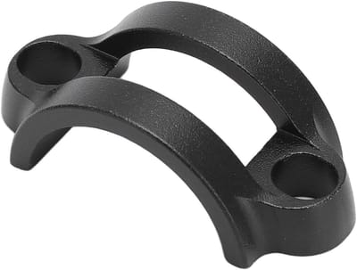 Fietsrem Klem - Remhendel Bevestiging - Fiets Onderhoud - Aluminium Constructie - 2 Gaten 29mm - Zwart