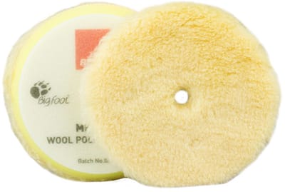 RUPES MEDIUM WOL POLIJST PAD GEEL 150MM