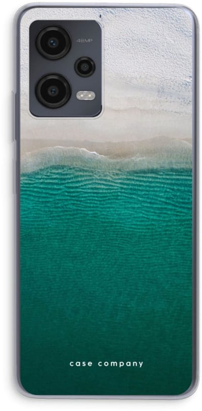 Case Company® - Hoesje geschikt voor Xiaomi Redmi Note 12 hoesje - Stranded - Soft Cover Telefoonhoesje - Bescherming aan alle Kanten en Schermrand