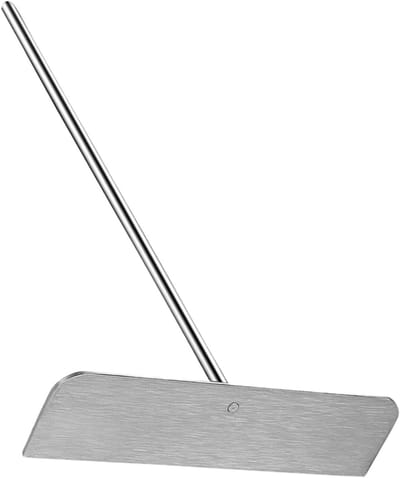 Pannenkoeken Spatel - Crepe Maker - Beslag Verdelen - Afneembare Greep - 27x15 cm - Metaal