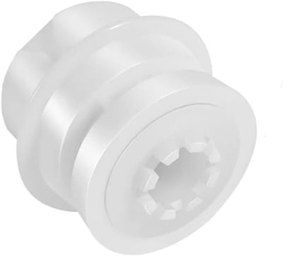 Wielbuis lager - Rol assemblage - Zwembad reinigen - Snelle vervanging - 1 of 2 stuks - Wit