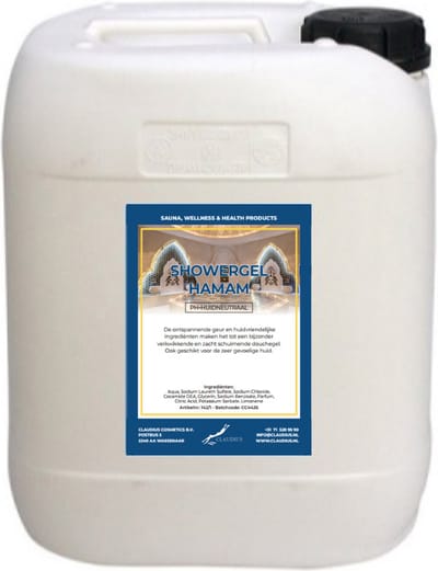 Douchegel Hamam 10 liter - Showergel - Navulling