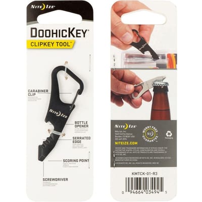 Nite Ize DoohicKey ClipKey Multitool zwart