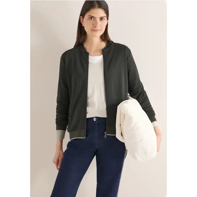 Blouson in effen kleur