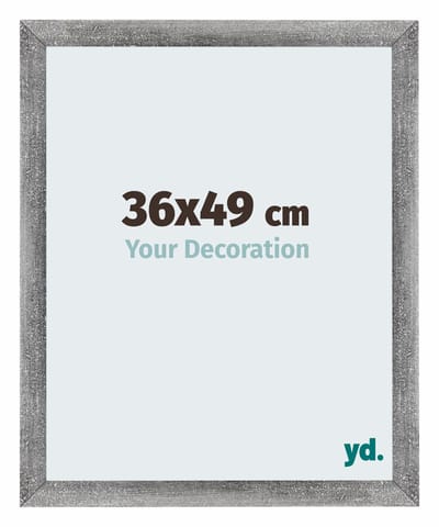 Your Decoration - Puzzellijst 36x49 cm - Grijs Geveegd - Puzzellijst 500-1000 stukjes - MDF Fotolijst - Mura