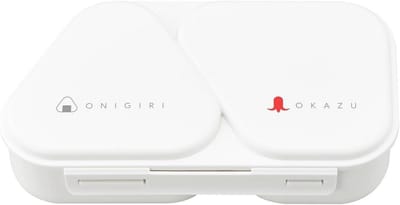 Onigiri Lunchvorm / Rijstbal Pers - Set voor Japanse Rijstballetjes - Polypropyleen - Wit