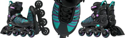RAVEN Cande 3-in-1 inline skates/rolschaatsen maat 35-39