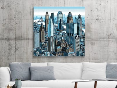 Kunstprint | Wanddecoratie | Forex | 100 × 100 cm