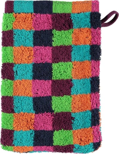 Cawo Lifestyle Karo Washandje - Multi-84 16x22