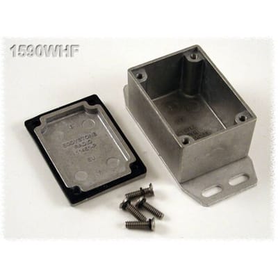 Hammond Electronics 1590WHF Universele behuizing 52.5 x 38 x 31 Aluminium Natuur 1 stuk(s)