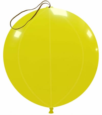 Punch ballonnen - geel - Cattex - Boksballonnen - met elastiek - 50 stuks