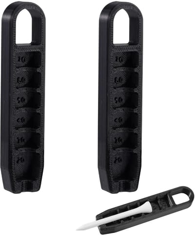 Dailygoods- Golf Tee Hoogteversteller 2 Stuks - Verstelbare Golf Tee - Trainingsaccessoires - Precisie Tool - Lichtgewicht - Hoogwaardig PLA Materiaal - Golfaccessoires
