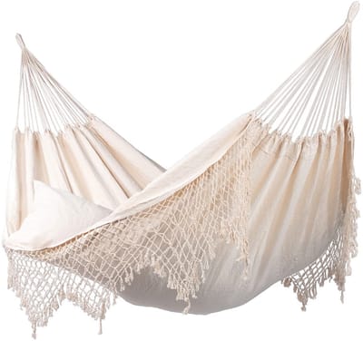 Unyqoos® Comfortabele en draagbare hangmat voor ultieme ontspanning buiten