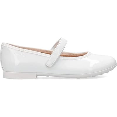 GEOX PLIE MEISJES Ballerina's - WIT - Maat 31
