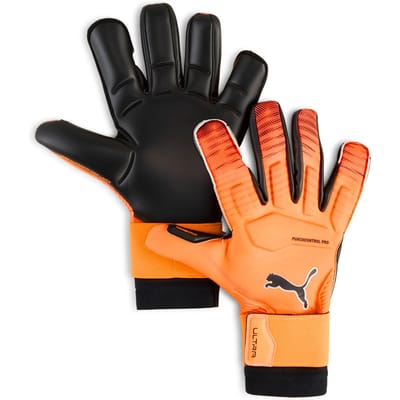 Puma Ultra Ultimate Hybrid Fluo Orange Fire Red - Keepershandschoenen - Maat 9 1/2