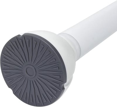 Verstelbare Gordijnroede 85-105CM, Boorgatloze Douchegordijnroede, Ideaal voor Badkamer, Slaapkamer en Keuken, Perfect voor Opbergruimte en Raamdecoratie
