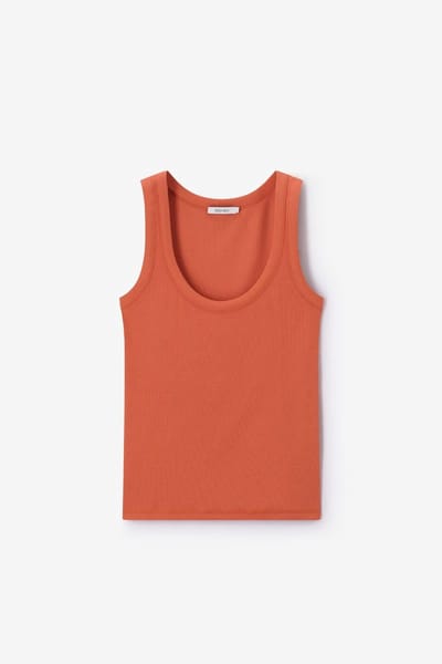 Sissy-Boy - Donkeroranje rib singlet
