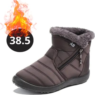 Nivard Snowboots - Sneeuwschoenen - Sneeuwboots - Dames - Wintersport - Ski - Skischoenen - Koffie - 38.5