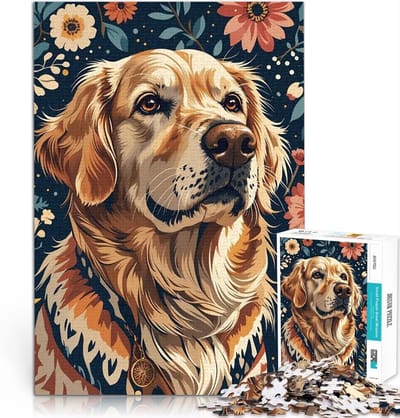 Puzzel 1000 Stukjes - Legpuzzel Volwassenen - Ontspannende Hobby - Hoge Resolutie Print - 38x26cm - Bloemenpatroon