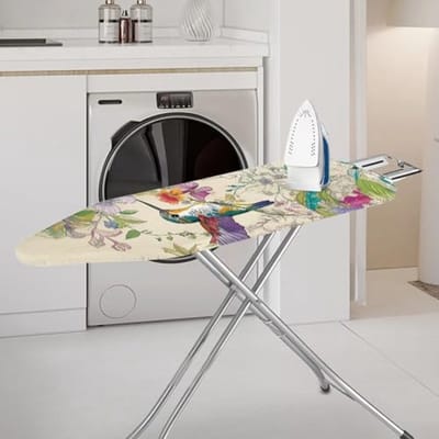 Strijkplankhoes met Bloemenprint en Elastische Rand - 2XL