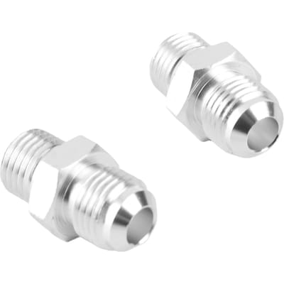 Paar Transmissiekoeler Adapter Fittingen ‑6AN naar 1 4in NPSM 316‑3000833 voor GM TH350 TH400 4L60E 4L70E 700R4 TR6060